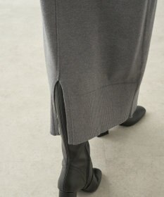 AMERICAN HOLIC バイパチバイカラーモックネックニットワンピース