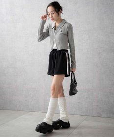 WEGO 【ウエストゴム】スウェットイージーショートパンツ