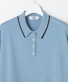 J.PRESS LADIES L DRY COTTON ポロ ニット