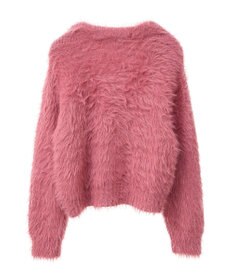 Green Parks ・Ｐｅｔｉｔ　Ｆｌｅｕｒ　シャギーニットカーディガン