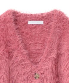 Green Parks ・Ｐｅｔｉｔ　Ｆｌｅｕｒ　シャギーニットカーディガン