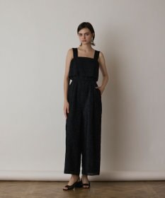 GRACE CONTINENTAL カットジャガードサロペット