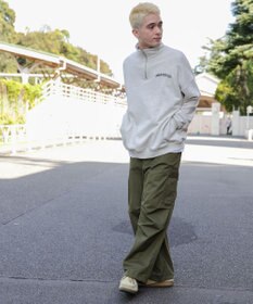 WEGO ヘビーウエイトハーフZIPワンポイントPO