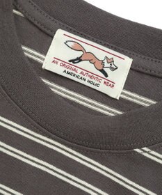 AMERICAN HOLIC PENNEY'S レトロボーダーロングTシャツ