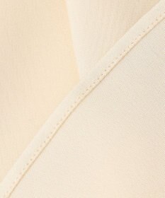 自由区 L 【洗える/UVケア/吸放湿性】シルクストレッチ ハイネックブラウス