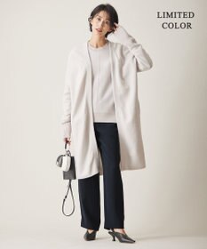 ICB L 【WEB限定カラーあり・洗える】 ライトダブルクロス ストレートパンツ