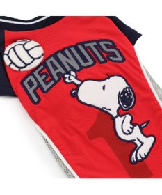 PET PARADISE スヌーピー バレーボール Tシャツ 接触冷感《レッド》 小型犬