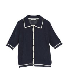 earth music&ecology リブニットカーディガン