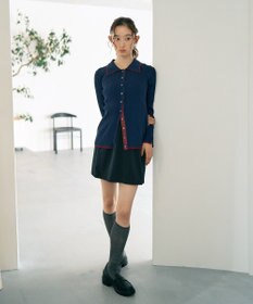 earth music&ecology ＳＥＴ２点プリーツラップスカート＋ミニスカート