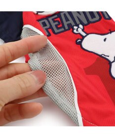 PET PARADISE スヌーピー バレーボール Tシャツ 接触冷感《レッド》 小型犬