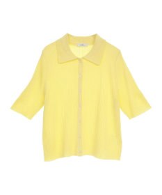 earth music&ecology リブニットカーディガン