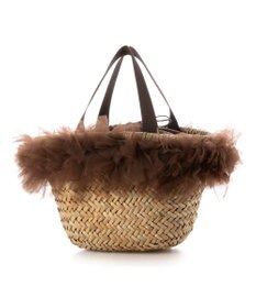 UNBILLION カカトゥ kakatoo / チュールフリンジカゴバッグ