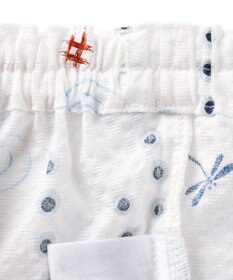 MIKI HOUSE HOT BISCUITS 【ミキハウス】【80-150cm】 金魚・とんぼ和柄の甚平スーツ