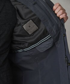 GOTAIRIKU ダウンライナー装着可【仕事で着用可】メランジシャンブレー スプリングブルゾン(26年モデル)