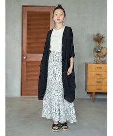 earth music&ecology レーヨンビッグシャツチュニック