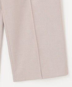 J.PRESS LADIES 【洗える】T/Rシャークスキン セミワイド パンツ