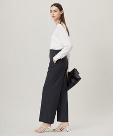 ICB L 【洗える】シンセティックハイゲージ Vネックニット