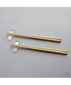 PRESENTERS ROOM toumei / 箔 hashi+hashioki 木箱入り2セット 植