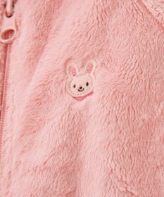 MIKI HOUSE HOT BISCUITS 【ミキハウス】【60-80cm】 マイクロファー カバーオール