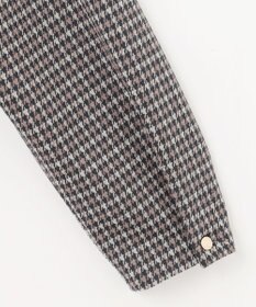 J.PRESS LADIES L ガンクラブチェック ペプラム カットソー