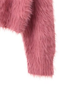 Green Parks ・Ｐｅｔｉｔ　Ｆｌｅｕｒ　シャギーニットカーディガン