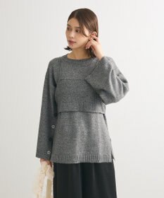 Green Parks ＳＥＴ２点　ニットキャミ＋ニットチュニック