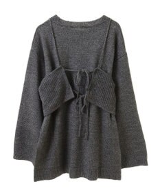 Green Parks ＳＥＴ２点　ニットキャミ＋ニットチュニック