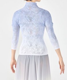 Chacott グラデーションローハイネックトップ