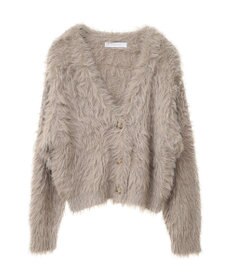 Green Parks ・Ｐｅｔｉｔ　Ｆｌｅｕｒ　シャギーニットカーディガン