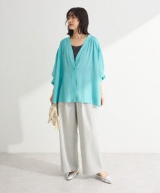 Green Parks リブドッキングシアーシャツ