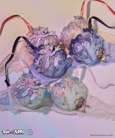 une nana cool トムとジェリー × une nana cool 3/4カップブラ