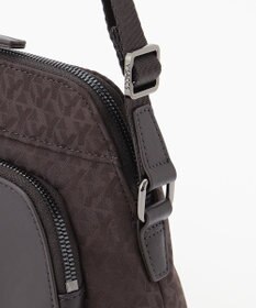 Y'SACCS モノグラムジャカード　ハーフムーンショルダー