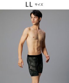 WACOAL MEN ボクサーパンツ【CROSSWALKER】はいて歩いてカロリー消費アップをめざそう！ムレ軽減設計 前開き スパッツ ロング丈 GX6007 /ブロス バイ ワコールメン