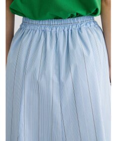 Green Parks ストライプフレアスカート