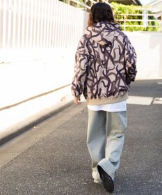 WEGO 総柄BIGプルパーカー