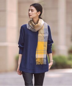 J.PRESS LADIES S 【洗える】EASY WOOL チュニック ニット