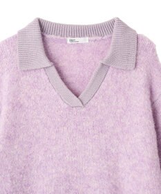 CRAFT STANDARD BOUTIQUE 配色Vネックニットプルオーバー