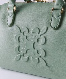 russet 《composition》レザー2WAYミニボストンバッグ(CE-1684)