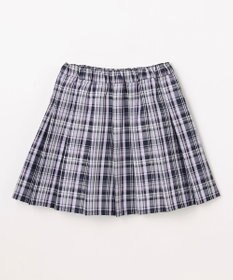 ANY KIDS チェックプリーツスカパン