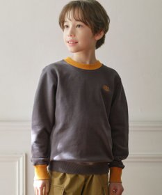 J.PRESS KIDS 【140-170cm】Jバックロゴ エンブロイダリー トレーナー