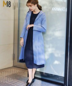 Tiaclasse 【洗える】  リボンギャザーフレアワンピース