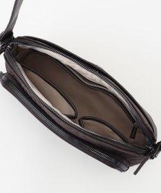 Y'SACCS モノグラムジャカード　ハーフムーンショルダー