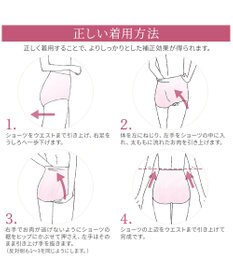 BRADELIS New York 【Yukine inc. 】ゆきねえ365綿混モアらくすっぽりショーツ25 深め 補正下着 補整