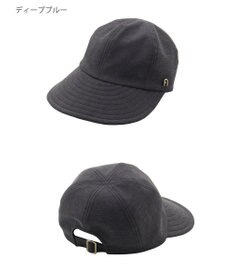 MOONBAT 【遮光100％/遮熱/UVカット】FURLA(フルラ)アーチロゴ ロングつば キャップ 帽子  手洗い可能/日本製