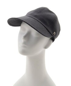 MOONBAT 【遮光100％/遮熱/UVカット】FURLA(フルラ)アーチロゴ ロングつば キャップ 帽子  手洗い可能/日本製