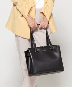 LA BAGAGERIE コンビカラーA4トートバッグ