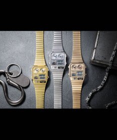 CITIZEN 【レトロなアナデジ限定モデル】Metallic ANA-DIGI TEMP（メタリック アナデジテンプ）JG2101-51H