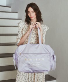 Maison de FLEUR サテンキャリーオンバッグ