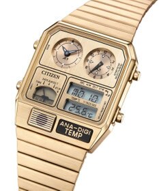 CITIZEN 【レトロなアナデジ限定モデル】Metallic ANA-DIGI TEMP（メタリック アナデジテンプ）JG2101-51H