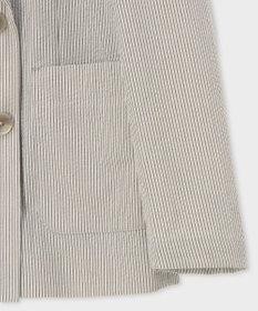 Paul Smith ストライプ シアサッカー ダブルブレスト ジャケット